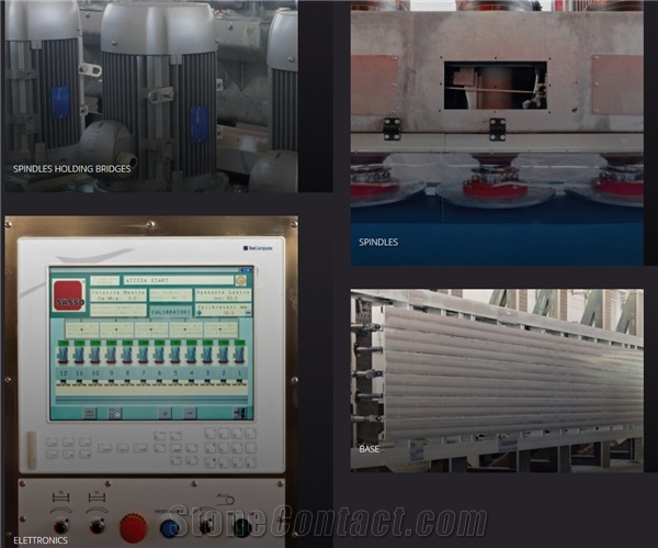 F-Top Slab Polisher - Polishing Line Machine