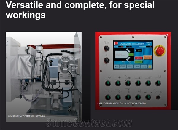 Flat 10.4 Edge Polishers, Edge Profiling, Polishing Machine