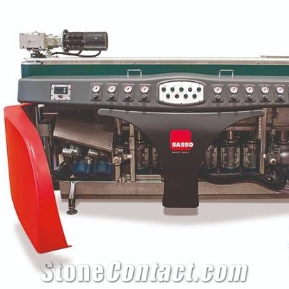 Flying Flat : the First Plugn Play Full Hot Galvanized Vertical Edge Polishing Machine for Flat Edge and Bevels