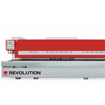 Revolution - Combined Round Bevelling and Flat Edge Polishing Machine