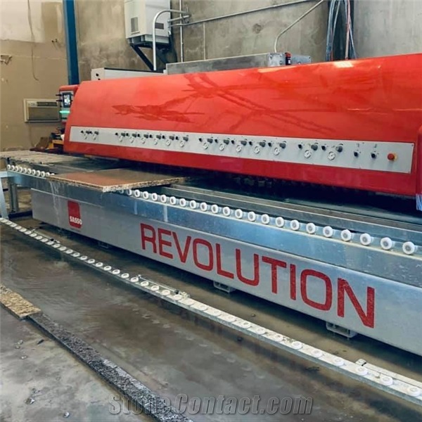 Revolution - Combined Round Bevelling and Flat Edge Polishing Machine
