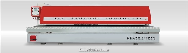 Revolution - Combined Round Bevelling and Flat Edge Polishing Machine