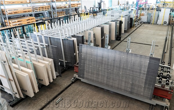 MISTRAL SERIES - Storage and handling systems for sheets of natural stone, quartz and ceramic