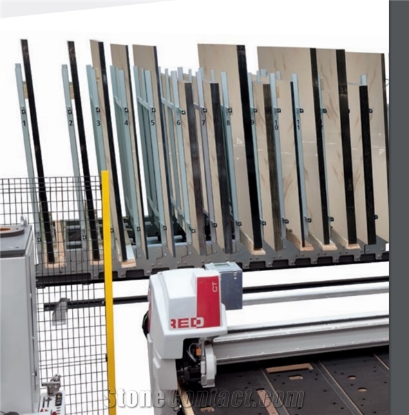 MISTRAL SERIES - Storage and handling systems for sheets of natural stone, quartz and ceramic