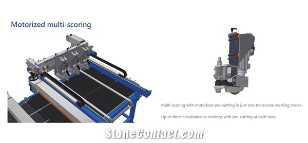 CombiCut Waterless Processing Transverse Scoring and Splitting Machine