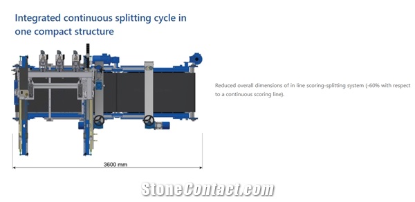 CombiCut Waterless Processing Transverse Scoring and Splitting Machine