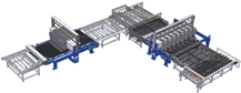 XL multidisk cutting machine for large size