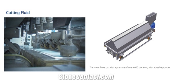 XL Watercut water jet multi cut machine for large size