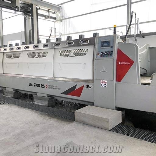 LM 2100 RS - Polishing Machine for Marble , Limestone, Travertine, Onyx Slabs