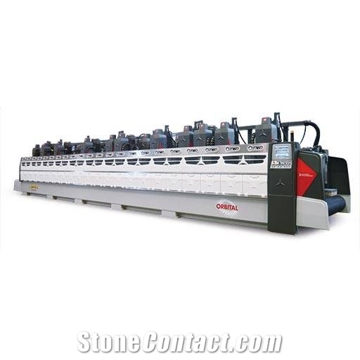 ORBITAL - Orbital Polishing Line Machine for Granite, Marble Slabs