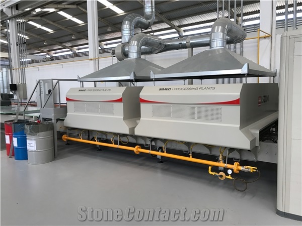 Simec LS 2100 Gas powered infrared filling lines