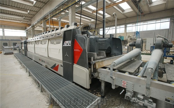 Simec NPM 2200 RS/PM High Performance Combined Polishing Machine for Marble Slabs and Strips