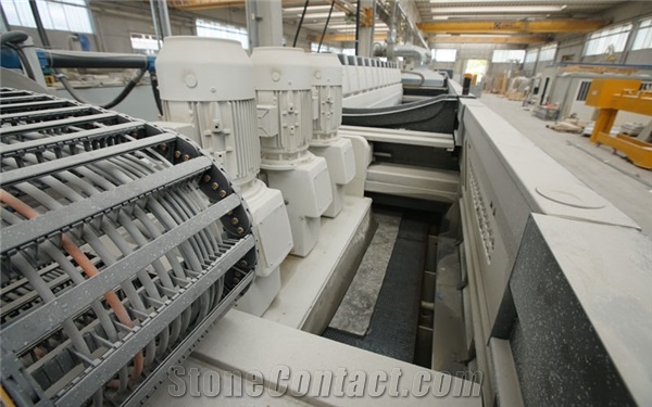 Simec NPM 2200 RS/PM High Performance Combined Polishing Machine for Marble Slabs and Strips