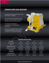 Diamond Quarry Wire Saw Machine