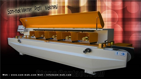 Marble Edge Profiling, Polishing Machine