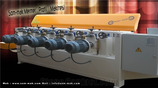 Marble Edge Profiling, Polishing Machine