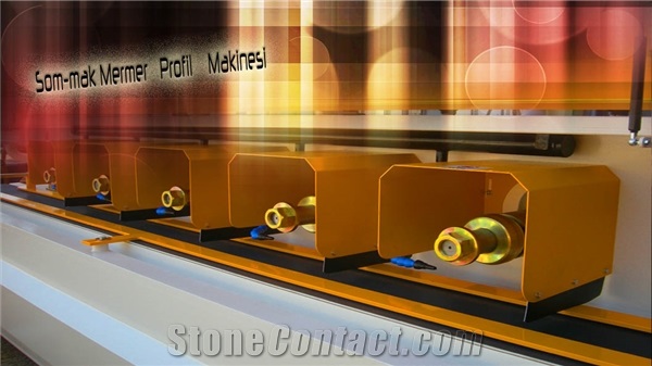 Marble Edge Profiling, Polishing Machine