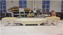 Rapid Automatic Edge Cutting Machine with Conveyor Belt
