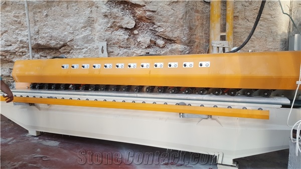 Som-maK 12 - 14 - 16 - 18  Head Edge Polishing- Chamfering Machine for Marble, Granite