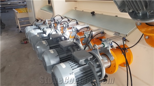 Som-maK 12 - 14 - 16 - 18  Head Edge Polishing- Chamfering Machine for Marble, Granite