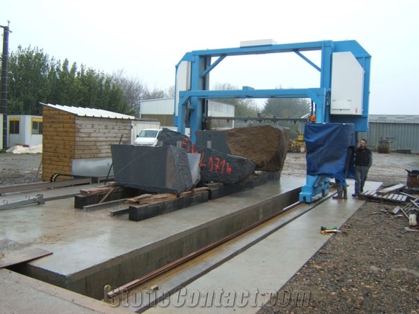 TSC2100 M Diamond Wire Saw Machine - Single Wire Block Squaring Machine
