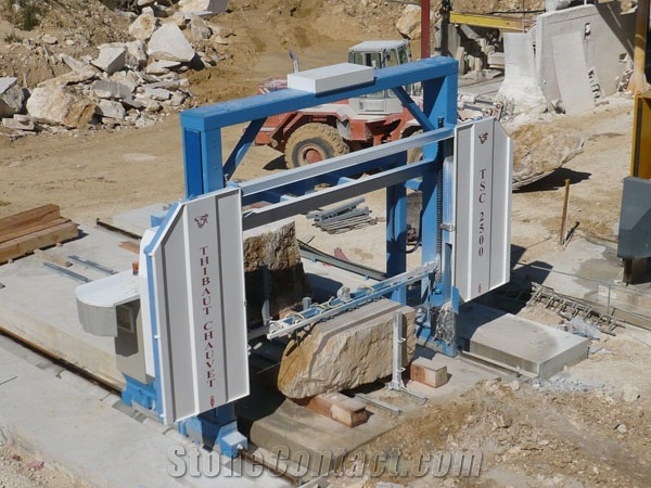 TSC2100 M Diamond Wire Saw Machine - Single Wire Block Squaring Machine