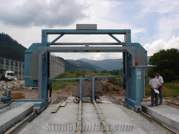 TSC2100 M Diamond Wire Saw Machine - Single Wire Block Squaring Machine