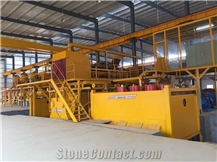 Terrazzo stone production line