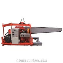Rail Type Chain Saw Machine for Marble Quarry