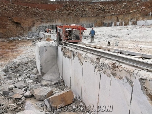 Rail Type Chain Saw Machine for Marble Quarry