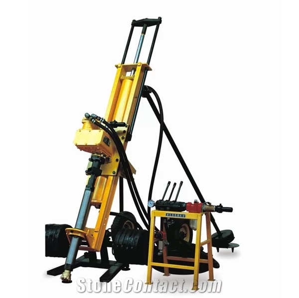 DM100A Portable Pneumatic Rock Drilling Rig DTH Drilling Equipment
