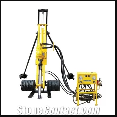 DM100A Portable Pneumatic Rock Drilling Rig DTH Drilling Equipment