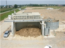 Single piston side beams filter press Single piston side beams filter press