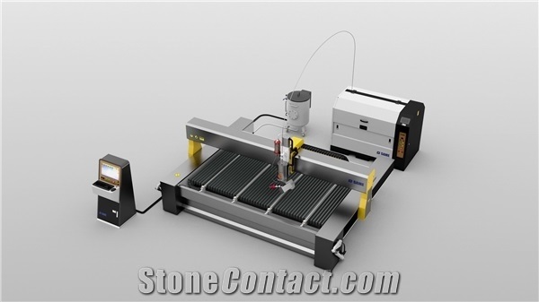 CNC waterjet cutting machine for countertops cut- 3020