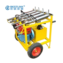 Hydraulic Rock Splitter Gasoline Electric type with Power Pack for Natural Stone