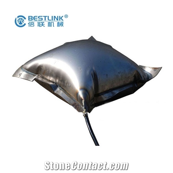 Marble Sandstone Block Pushing Steel Cushion Hydro Bag for Quarry