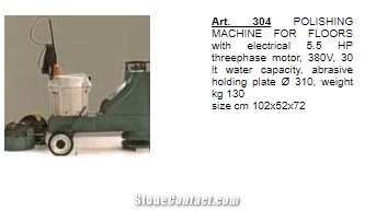 Art. 304 POLISHING MACHINE FOR FLOORS