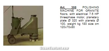 Grinding and Polishing Machine for Granite Floors