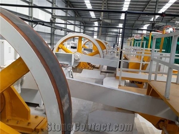 Automatic Marble Blocks Closed Frame Gang Saw Machine
