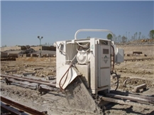 Diamond Belt Quarry Chain Saw machine