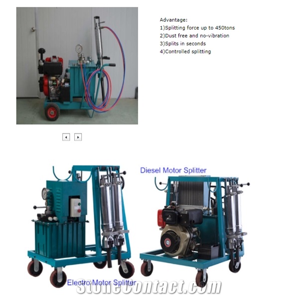 Hydraulic Rock Splitter