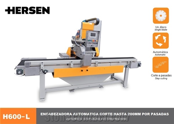 H600-CP / H600-L Single Blade Automatic Step Cross Cutting Machine