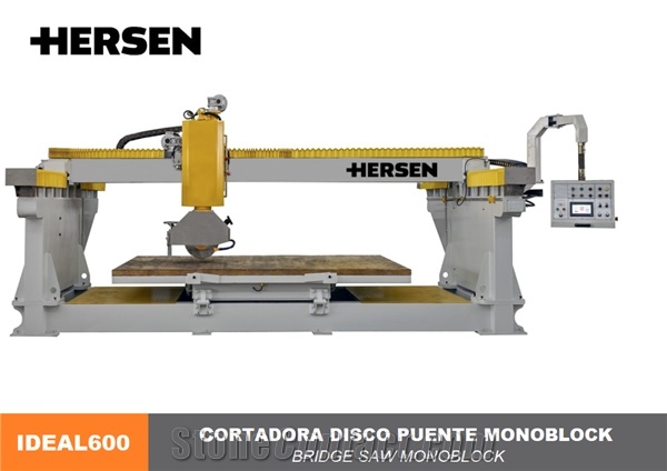 Ideal 600 Bridge Saw Monoblock Bridge Cutting Machine