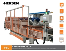 V6L- New Groover CNC of 12 Axes Slot Machine for Ventilated Facades