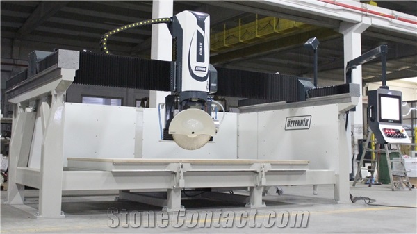 OZKKM 5 Axis / CRUX 725 Monoblock CNC Bridge Cutting Machine