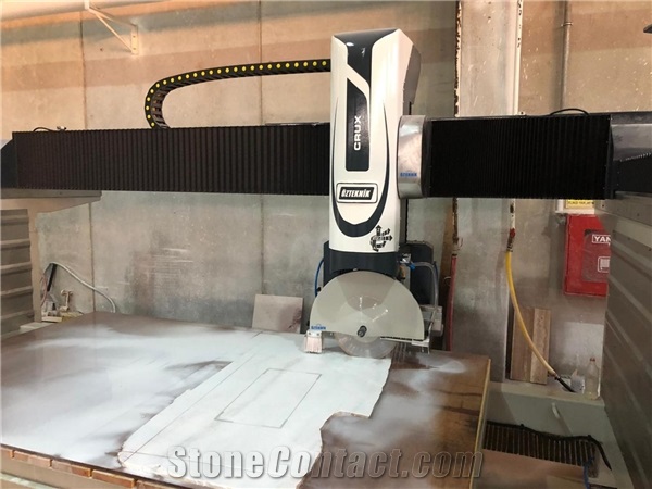 OZKKM CRUX 625 5-Axis CNC Monoblock Bridge Saw Machine