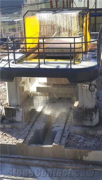 OZKM80 80-Blades Gangsaw Block Cutting Machine, Multi Blade Gang Saw