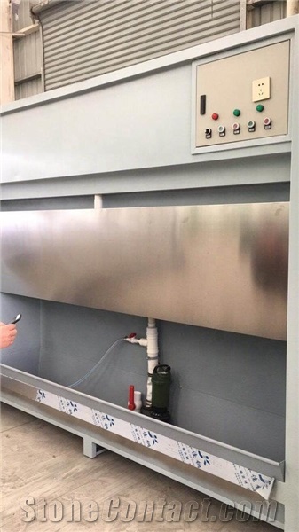 Granite Quartz Stone Dry Dust Collection Cabins Water Wall Dust Collector