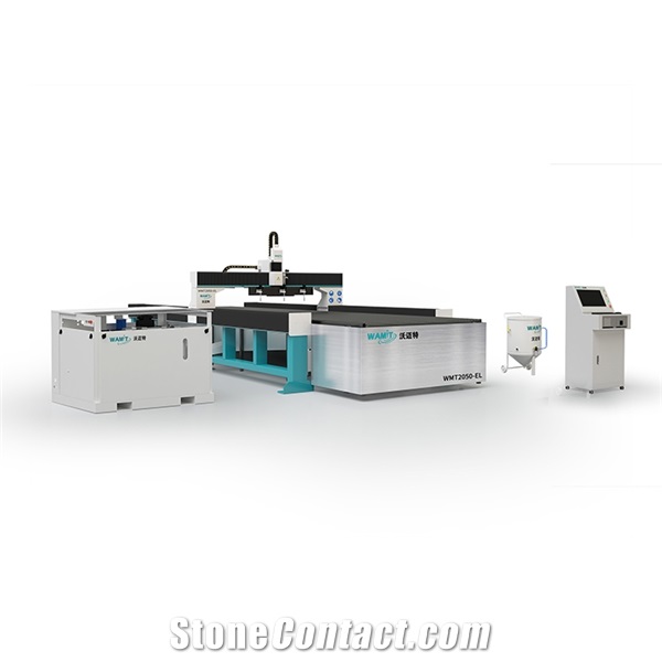 WAMIT 2*5m waterjet blasting 3 axis waterjet cutting machine