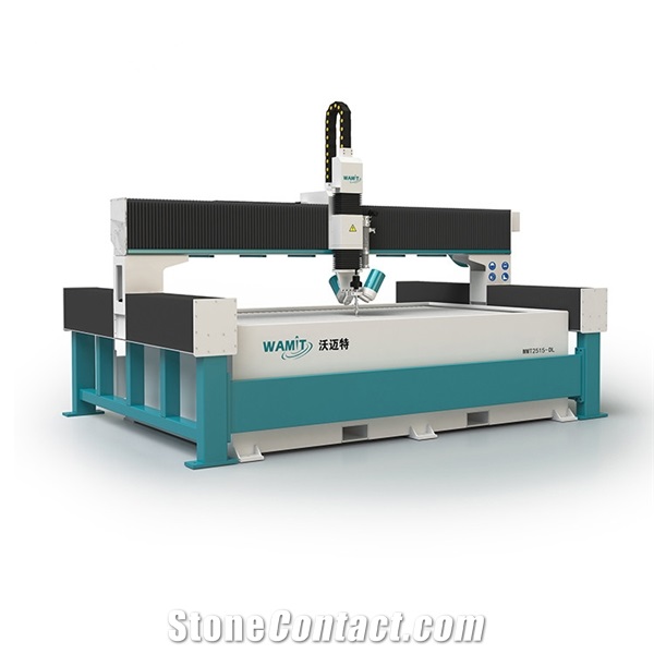 WAMIT 2*5m waterjet blasting 3 axis waterjet cutting machine